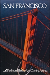 Image: poster: Piedmont Airlines, San Francisco