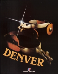 Image: poster: United Airlines, Denver