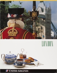 poster: United Airlines, London