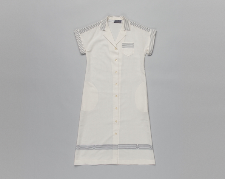 Image: flight attendant dress: Pan American World Airways