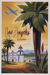 Image: poster: Pan American Airways, Los Angeles