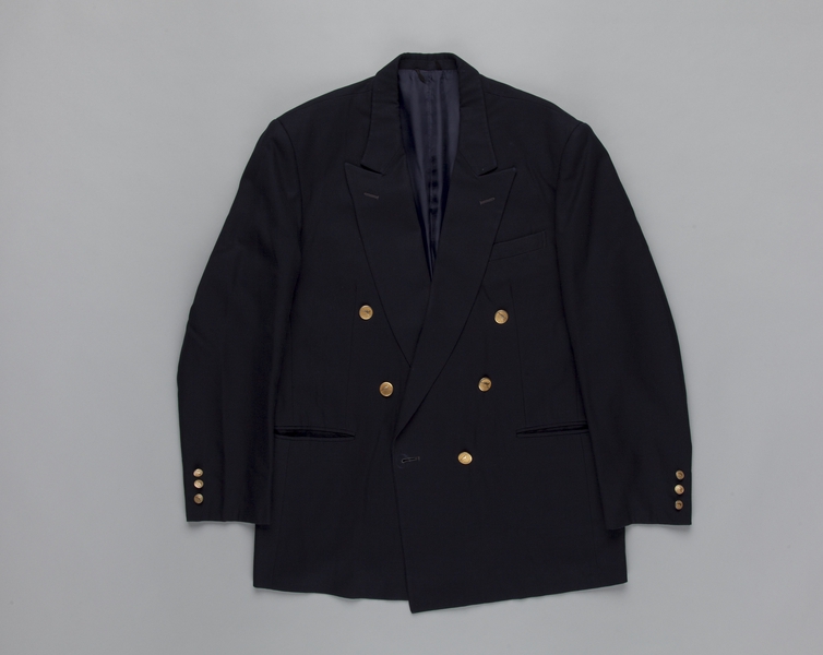 Image: flight attendant jacket (male): Qantas Airways