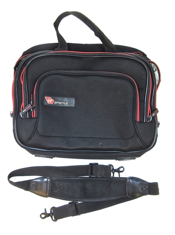 Computer bag/briefcase: Virgin America