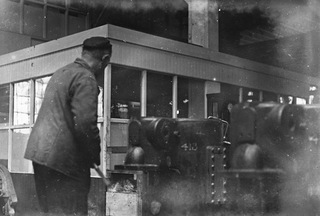 Image: glass negative: Union Gas Engine Company, San Francisco