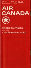 Image: timetable: Air Canada, North American service