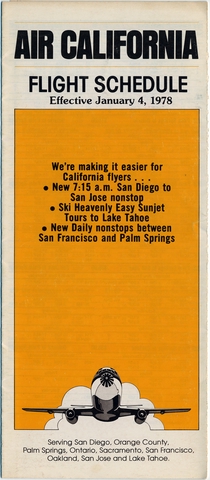 Timetable: Air California