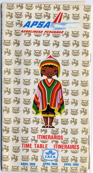 Image: timetable: Aerolineas Peruanas (APSA)