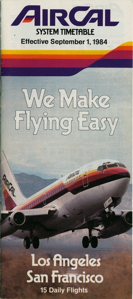 Image: timetable: AirCal