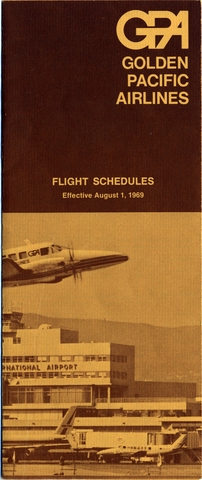 Timetable: Golden Pacific Airlines