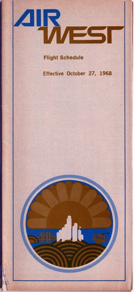 Image: timetable: Air West