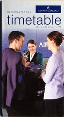 Image: timetable: Air New Zealand, international edition