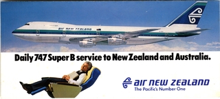 Image: timetable: Air New Zealand, U.S. / Australia / New Zealand, Boeing 747B