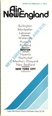 Image: timetable: Air New England