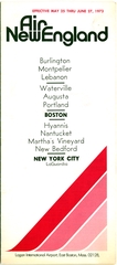 Image: timetable: Air New England