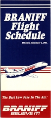 Image: timetable: Braniff Inc.
