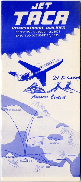 Image: timetable: TACA International Airlines