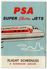 Image: timetable: Pacific Southwest Airlines (PSA), pocket schedule