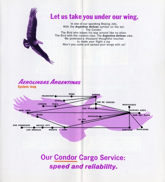 Image: timetable: Aerolineas Argentinas