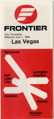 Image: timetable: Frontier Airlines, Las Vegas