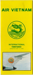 Image: timetable: Air Vietnam, international schedule