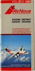 Image: timetable: Air Nova