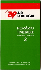 Image: timetable: Air Portugal, winter edition