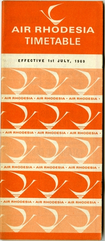 Timetable: Air Rhodesia