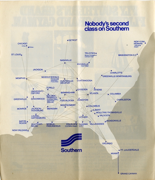 Image: timetable: Southern Airways