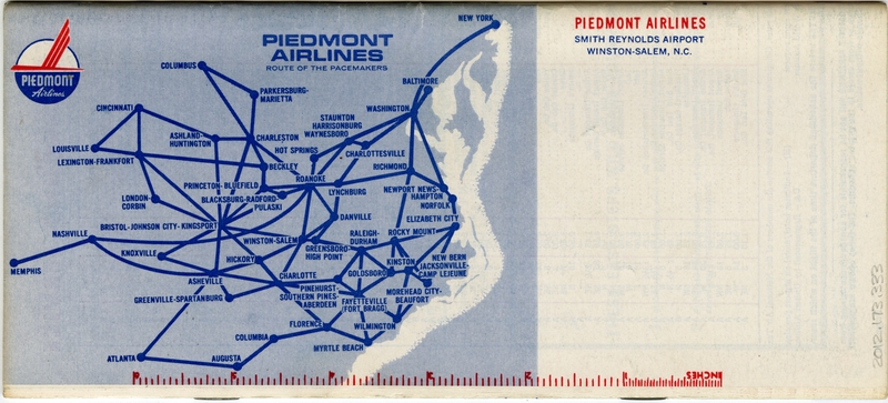 Image: timetable: Piedmont Airlines