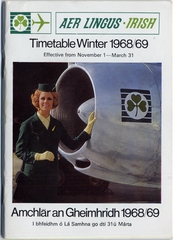 Image: timetable: Aer Lingus, winter schedule