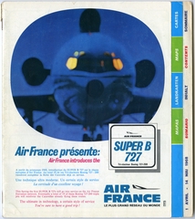 Image: timetable: Air France