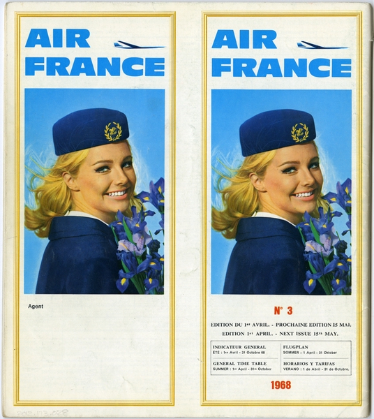 Image: timetable: Air France