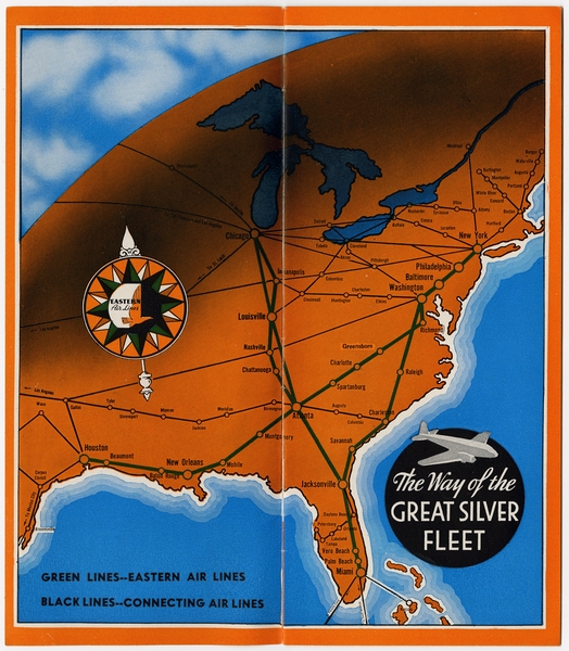 Image: timetable: Eastern Air Lines