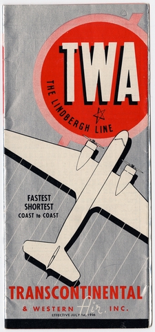 Timetable: Transcontinental & Western Air (TWA)