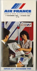 Image: timetable: Air France