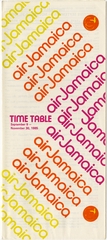 Image: timetable: Air Jamaica