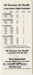 Image: timetable: All Seasons Air Pacific, Long Beach