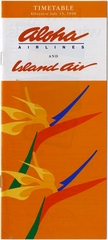 Image: timetable: Aloha Airlines, Island Air