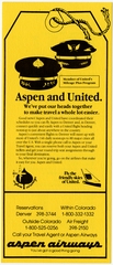 Image: timetable: Aspen Airways, United Airlines