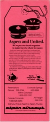Image: timetable: Aspen Airways, United Airlines