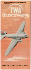 Image: timetable: Transcontinental & Western Air (TWA), Phoenix