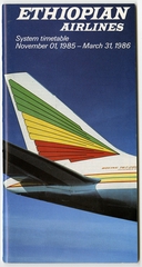 Image: timetable: Ethiopian Airlines
