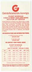 Image: timetable: Great American Airways
