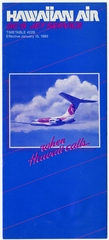 Image: timetable: Hawaiian Air