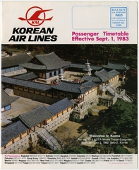 Image: timetable: Korean Air Lines