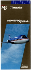 Image: timetable: Midwest Express Airlines