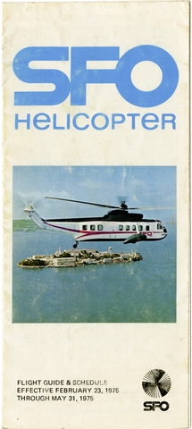Timetable: SFO Helicopter Airlines