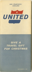 Image: timetable: United Air Lines, San Francisco / Oakland