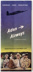 Image: timetable: Aden Airways
