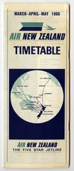 Image: timetable: Air New Zealand
